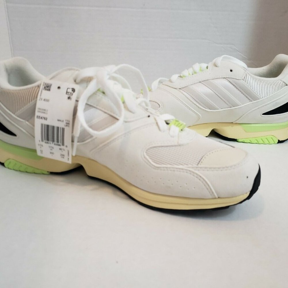 Adidas ZX Torsion Casual Shoes White Yellow 11.5